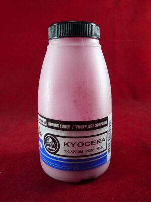 Тонер для Kyocera TK-5230M, EcoSys P5021/M5521 Magenta (фл. 35г) 2.2K Black&White Premium