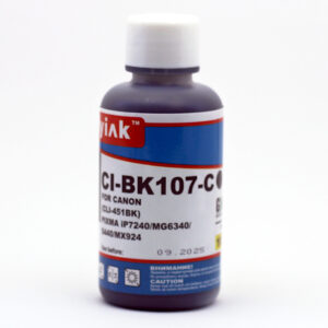 Чернила для Canon CLI-426BK, CLI-521BK, CLI-451BK, CLI-471BK, CLI-481BK (100мл, black, Dye) CI-BK107-C Gloria™ MyInk