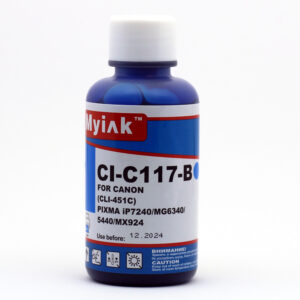 Чернила для Canon CLI-426C, CLI-521C, CLI-451C, CLI-471C, CLI-481C (100мл, cyan, Dye) CI-C117-B Gloria™ MyInk