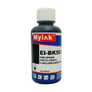 Чернила для Epson T6731/T6641 (100мл, black, Dye) EI-BK503 Gloria™ MyInk 100 мл