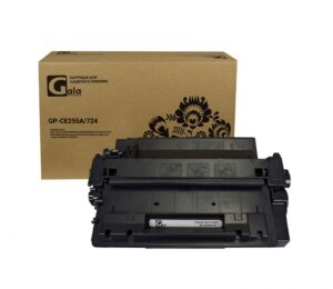 Картридж CE255A/724 (№55A) для принтеров HP LaserJet M525 / P3010ser, 3015 / M52 Canon i-SENSYS LBP-6700, 6750, 6780 / MF-512, 515 6000 копий
