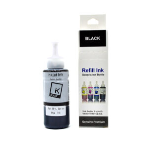 Чернила для принтера Epson, серия L, оригинальная упаковка, Black (черный), Dye, 100 мл