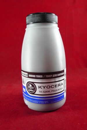 Тонер для Kyocera TK-5240K, P5026/M5526 Black (фл. 80г) 4K Black&White Premium фас.Россия