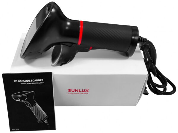 Сканер шртих-кода SUNLUX XL-3610 USB (2D) без подставки