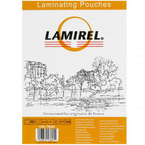 Пленка для ламинирования Lamirel, А6 (125мкм) 100 шт.