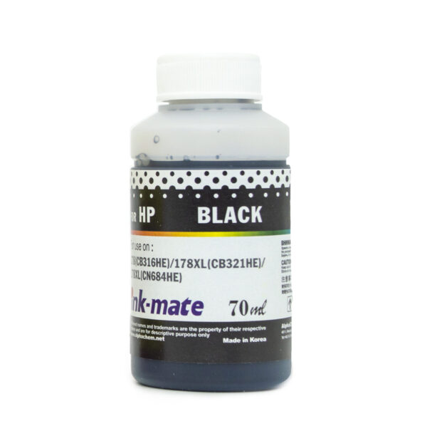 Чернила для HP (178/920) CB316/CB321 (70мл, black, Pigment ) HIM-364A Ink-Mate