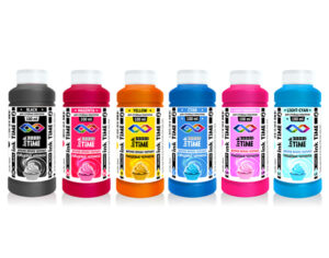 Пищевые чернила для принтера Canon/Epson комплект из 6 цветов по 100 мл / съедобные пищевые чернила / пищевые краски для принтера inkTime