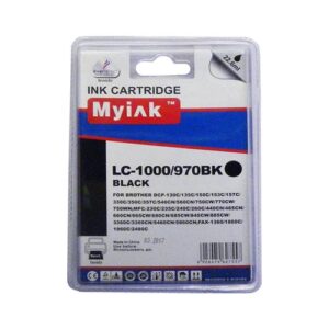 Картридж для Brother DCP-130C / MFC-240C / 5460CN / 885CW (LC1000BK / LC970BK) Black MyInk