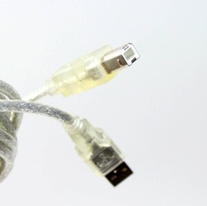 Кабель Telecom USB2.0 AM/BM 1.8m прозрачная изоляция (VUS6900T-1.8MTP)